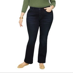 Talbots Barely Boot Curvy Jeans